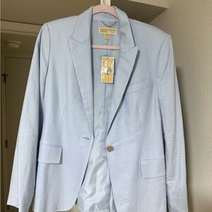 Michael Kors Light Blue Women's Blazer